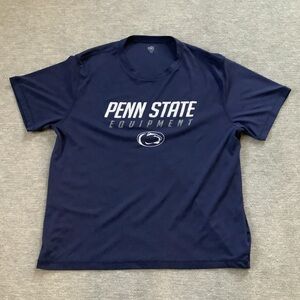 ALO Coolfit Navy Blue Men's Penn State Equipment Short Sleeve Tee Sz. XXXL
